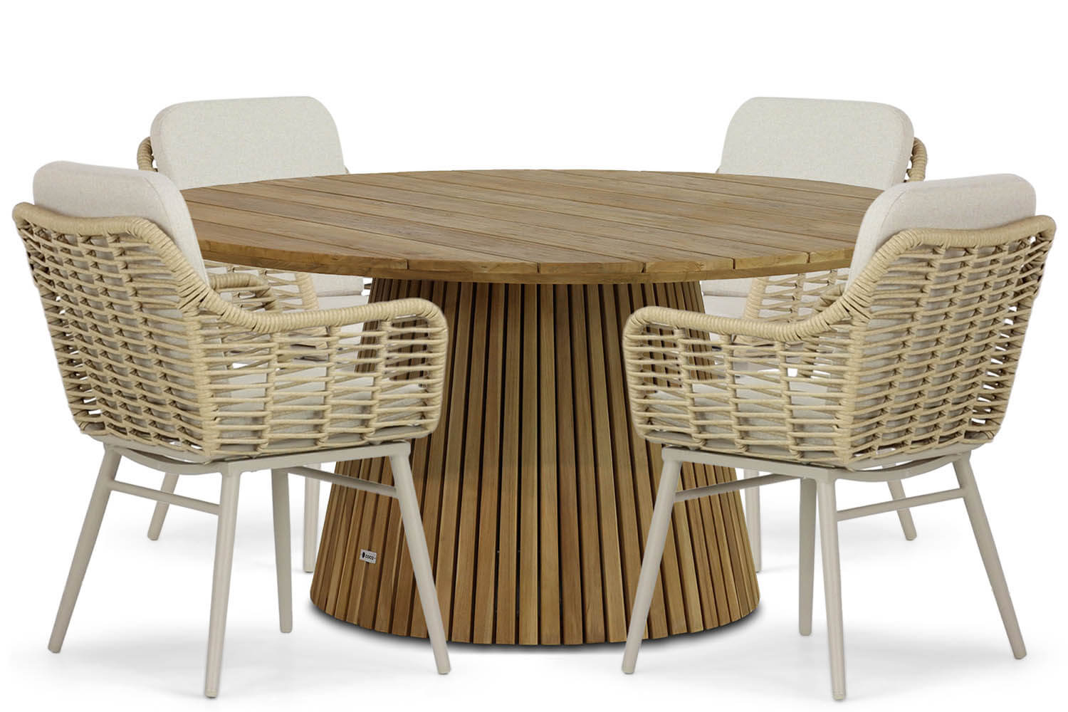 Coco Antoni/Fungo 140 cm dining tuinset 5-delig