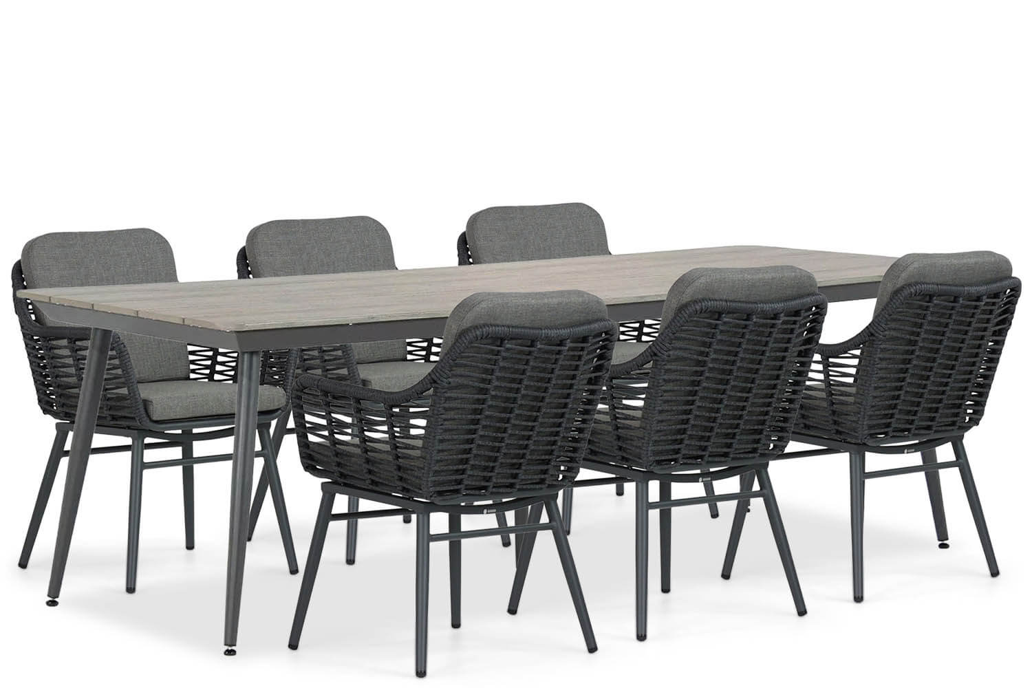 Coco Antoni/Matale 240 cm dining tuinset 7-delig