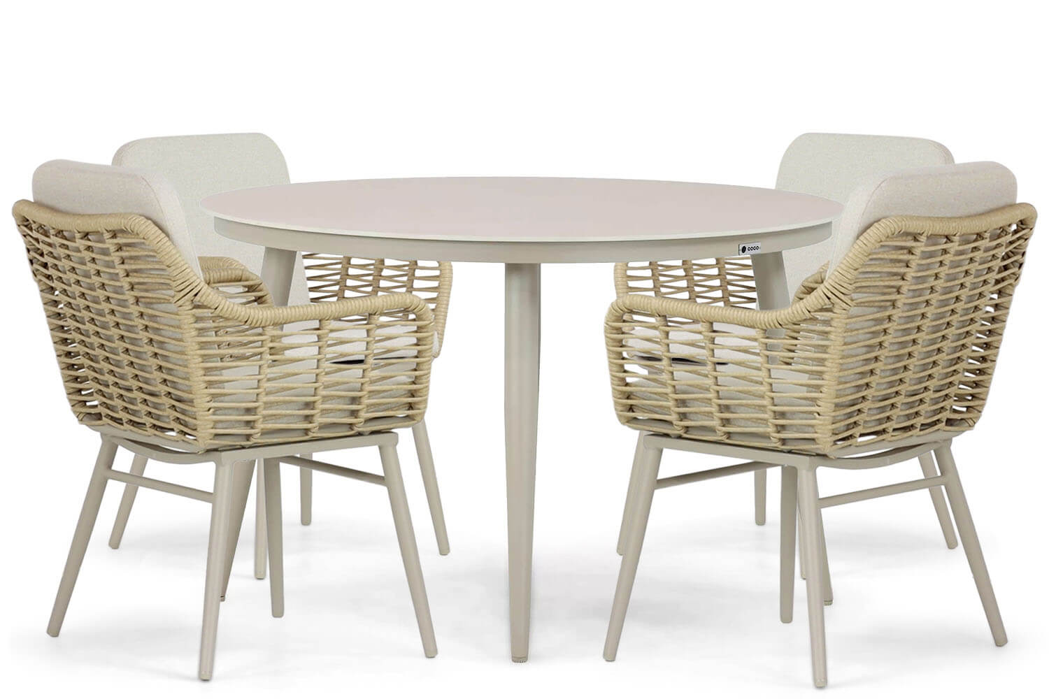 Coco Antoni/Vienna 120 cm dining tuinset 5-delig