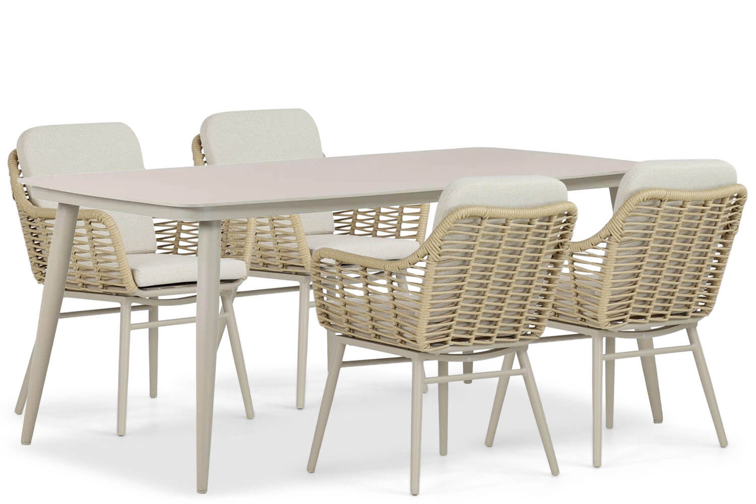 Coco Antoni/Vienna 180 cm dining tuinset 5-delig