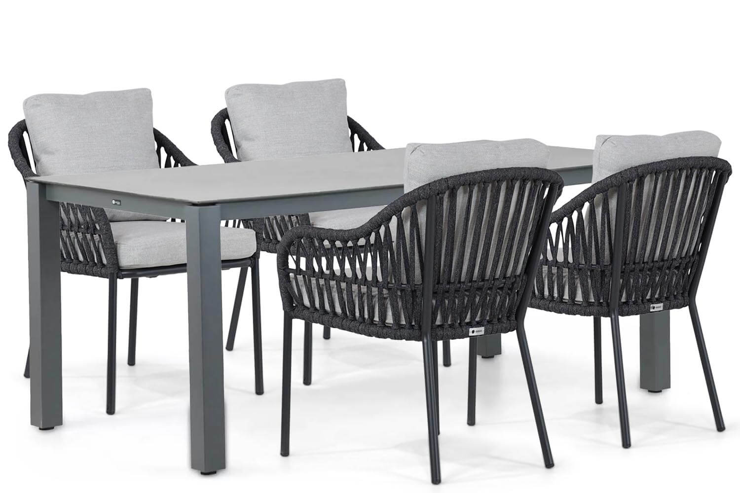 Coco Puerto/Yoko 180 cm dining tuinset 5-delig