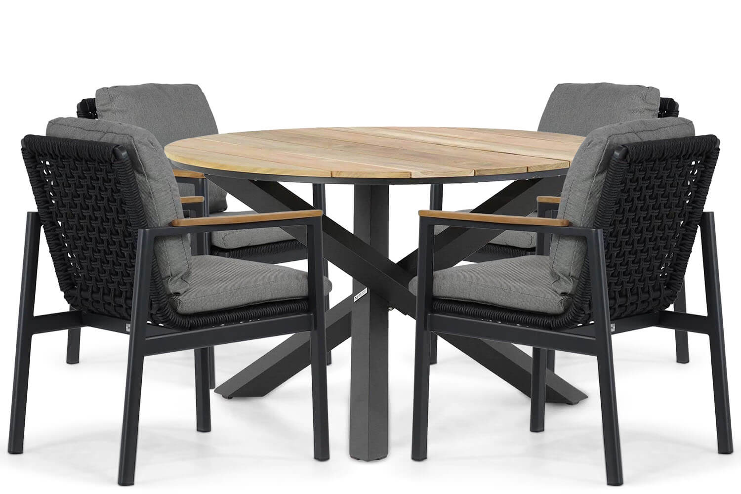 Coco Ralph/Fabriano 120 cm dining tuinset 5-delig