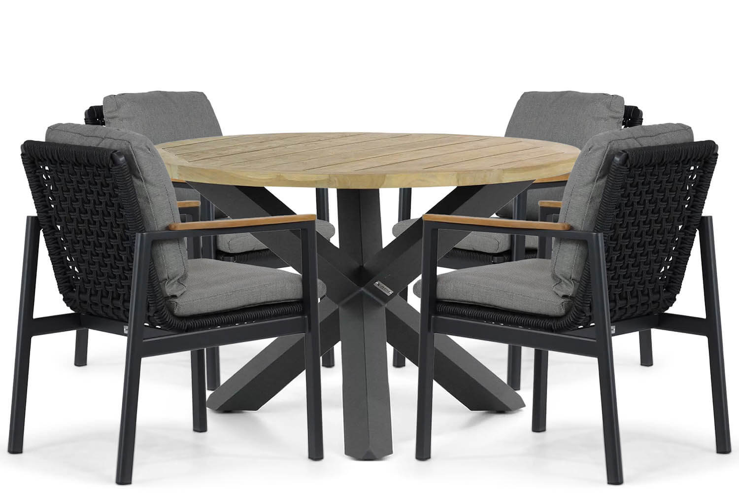 Coco Ralph/Rockville 120 cm dining tuinset 5-delig