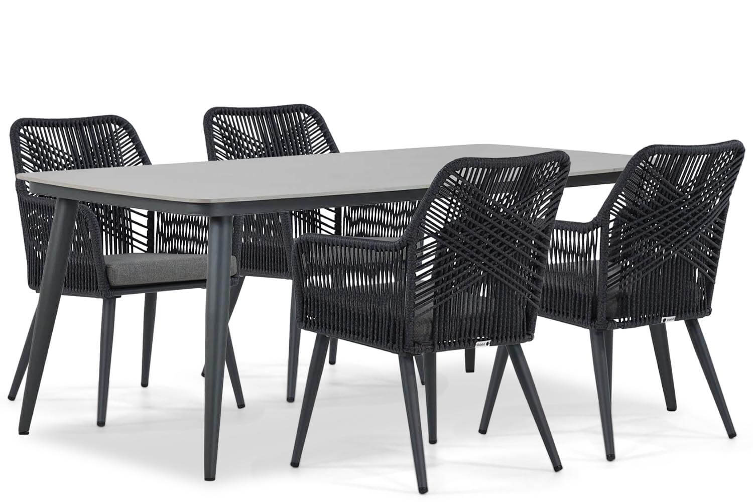 Coco Vedra/Vienna 180 cm dining tuinset 5-delig