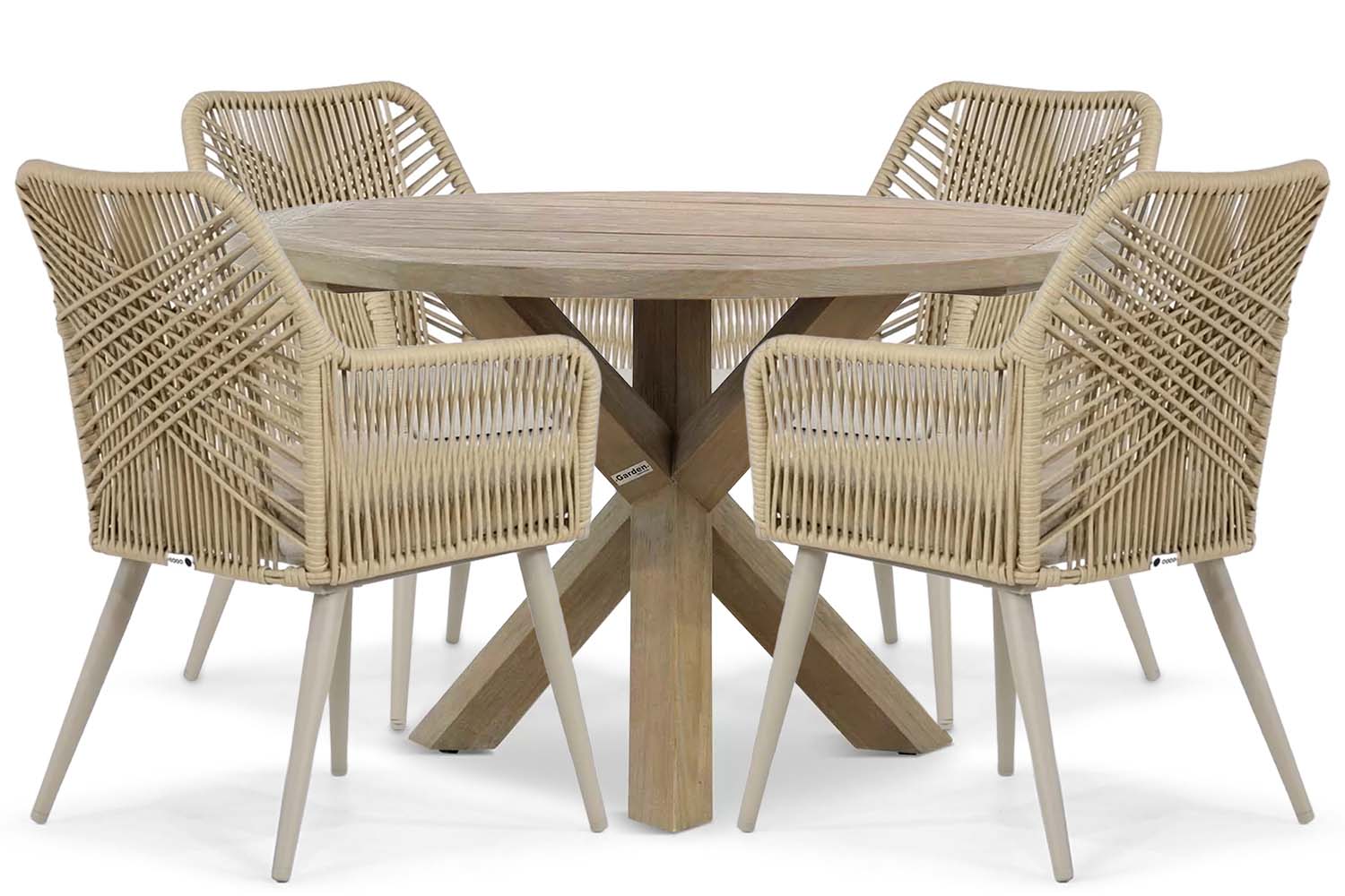 Coco Vedra/Sand City 120 cm dining tuinset 5-delig