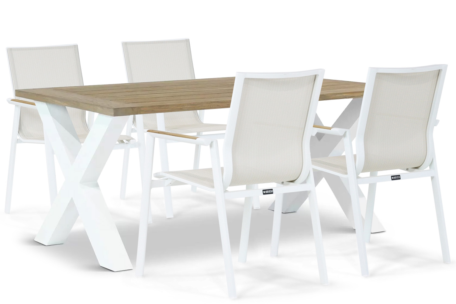 Lifestyle Fiora/Cardiff 180 cm dining tuinset 5-delig