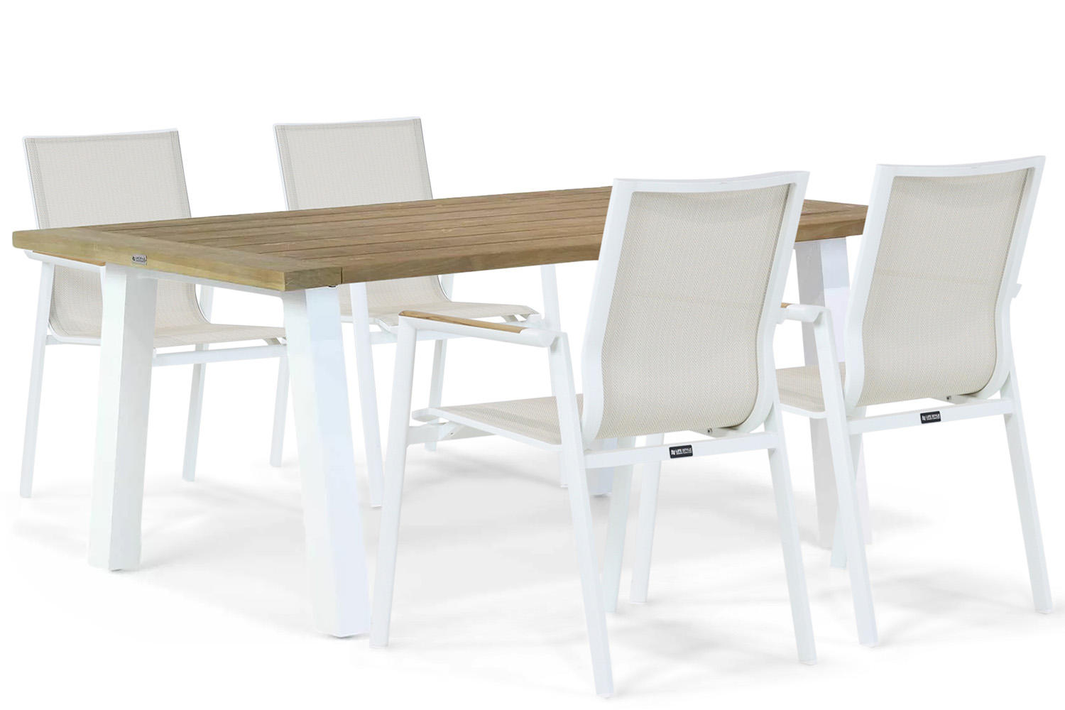 Lifestyle Fiora/Glasgow 180 cm dining tuinset 5-delig