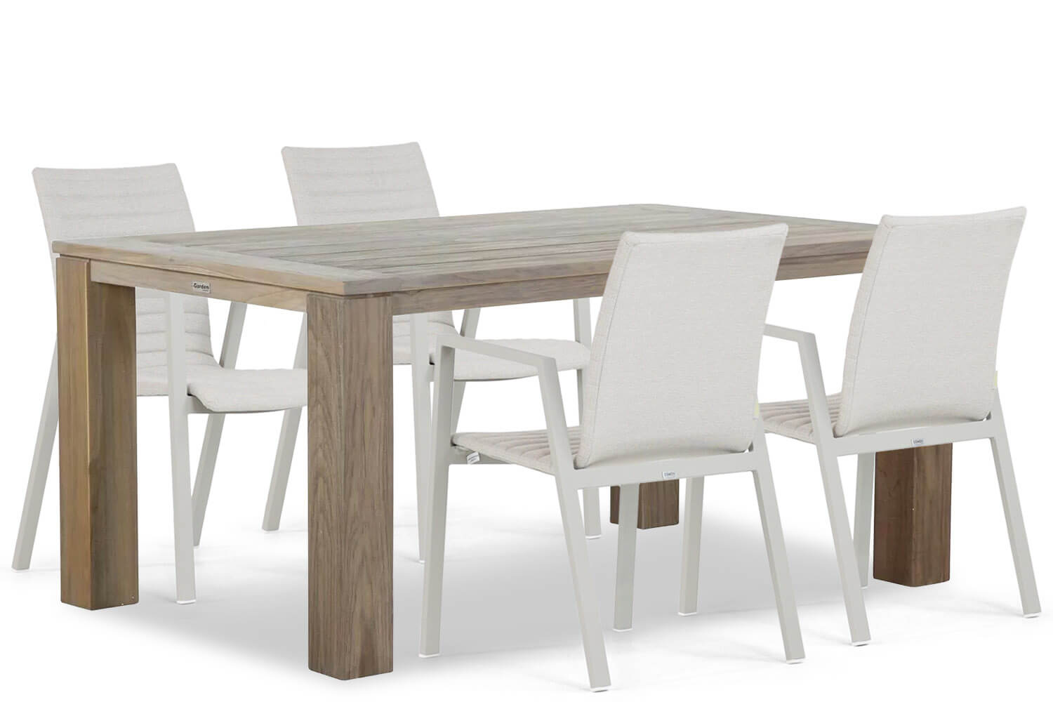 Osmen Joliet/Brighton 165 cm dining tuinset 5-delig