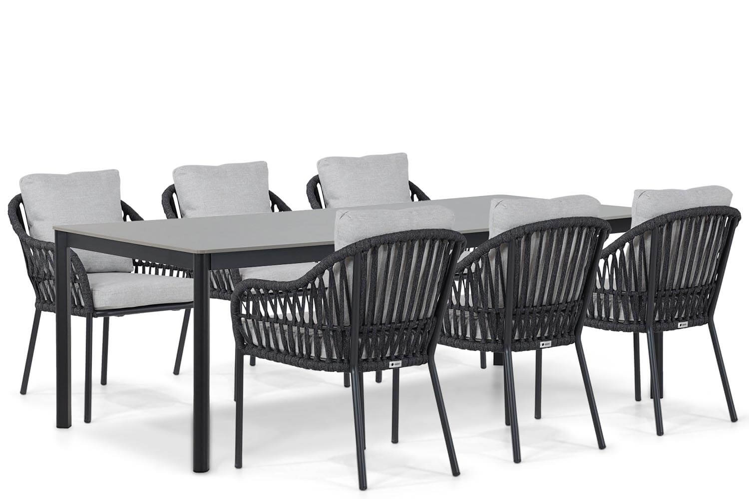 Coco Puerto/Como 220 cm dining tuinset 7-delig