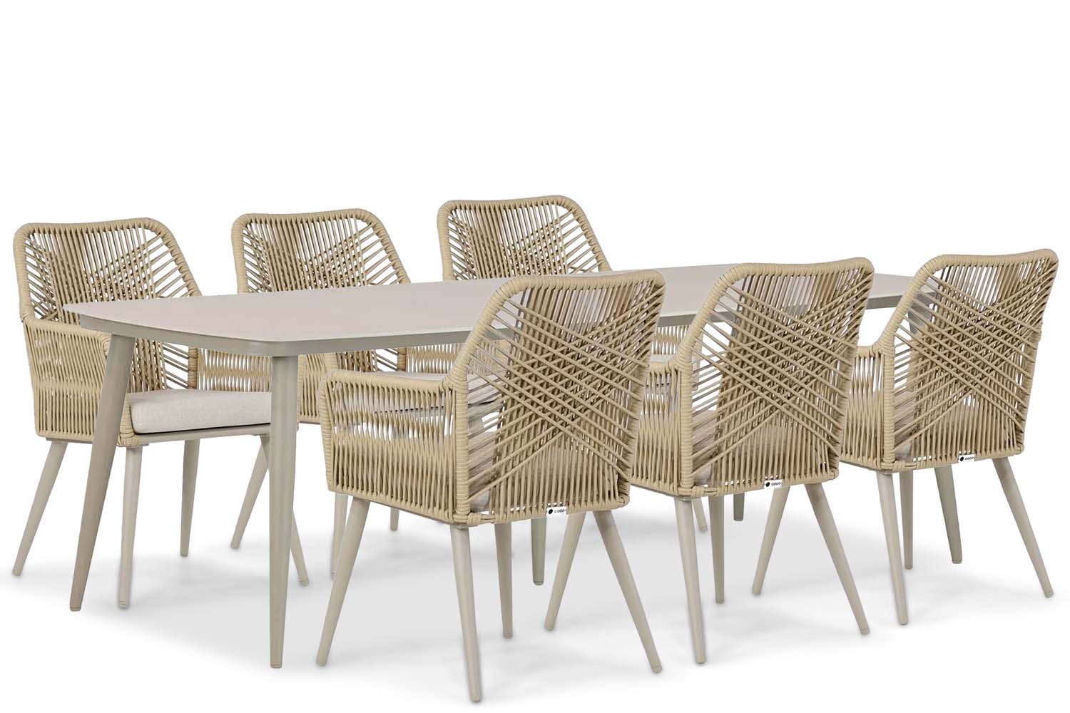 Coco Vedra/Vienna 240 cm dining tuinset 7-delig