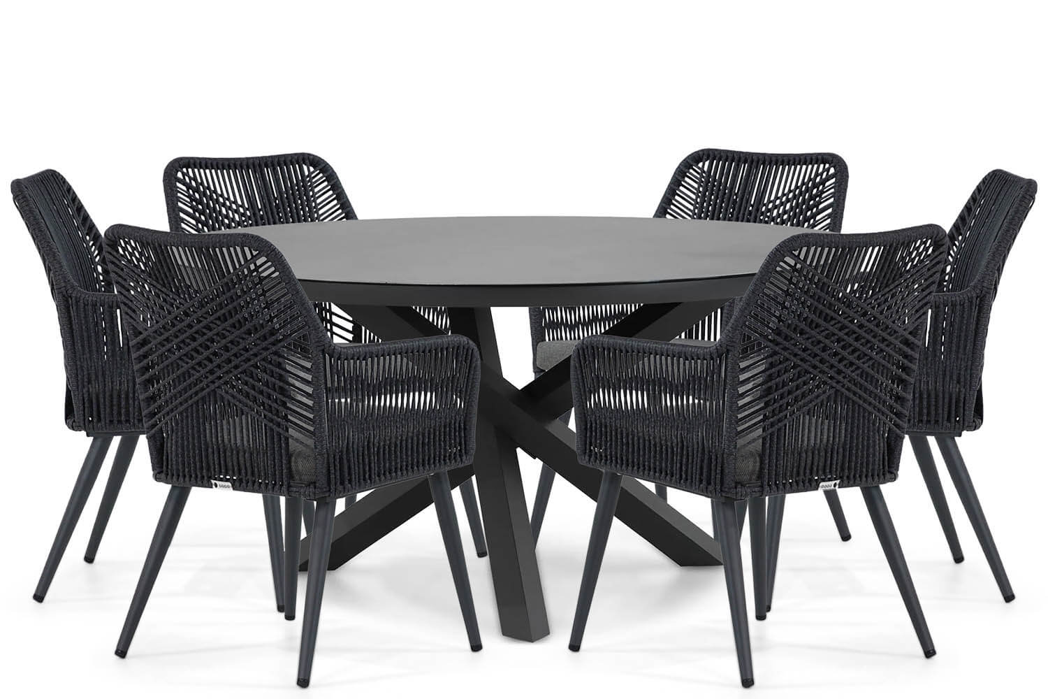 Coco Vedra/Livorno 150 cm dining tuinset 7-delig