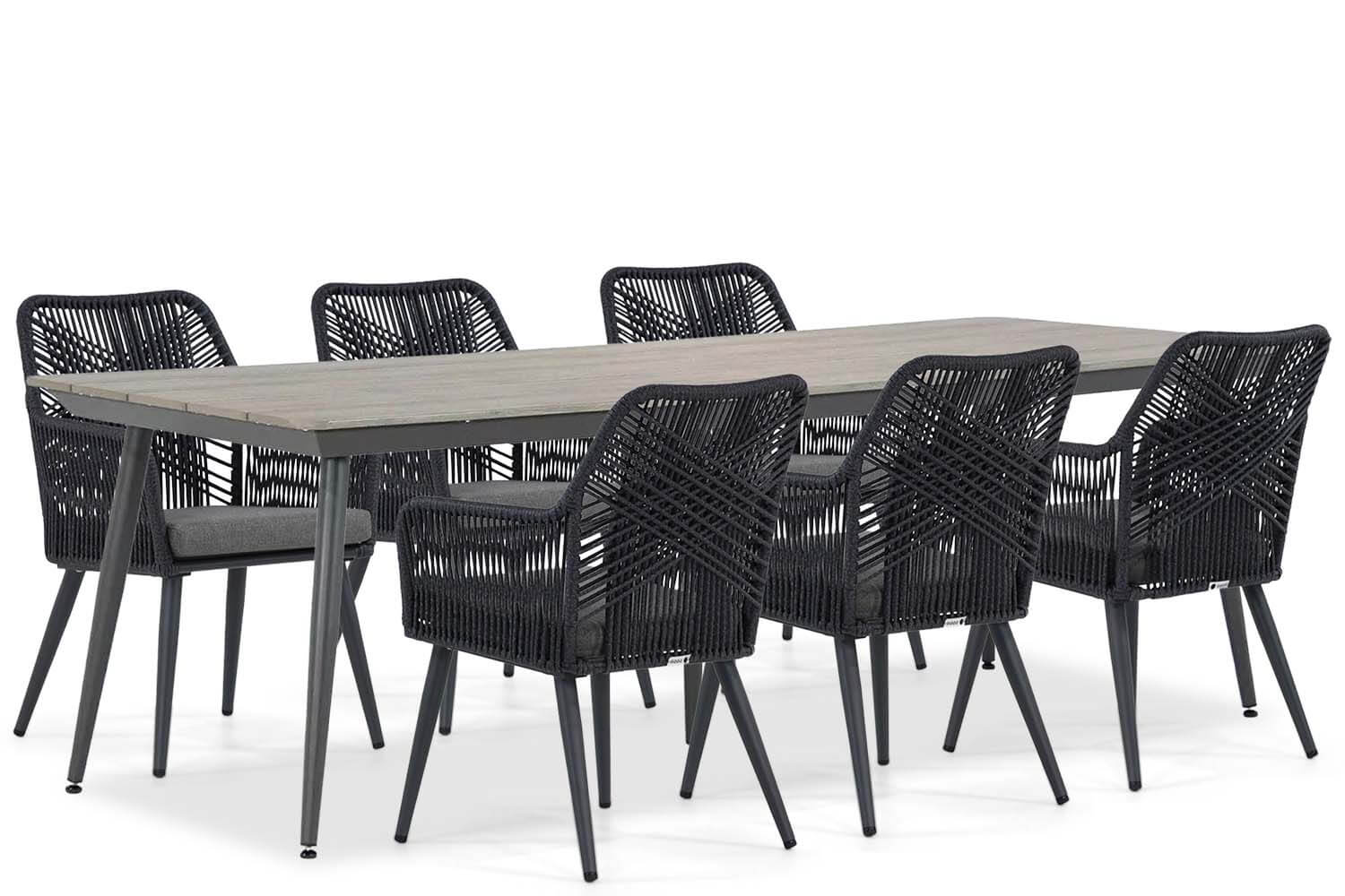 Coco Vedra/Matale 240 cm dining tuinset 7-delig