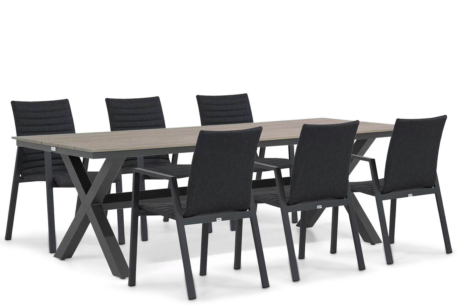 Osmen Joliet/Forest 240 cm dining tuinset 7-delig