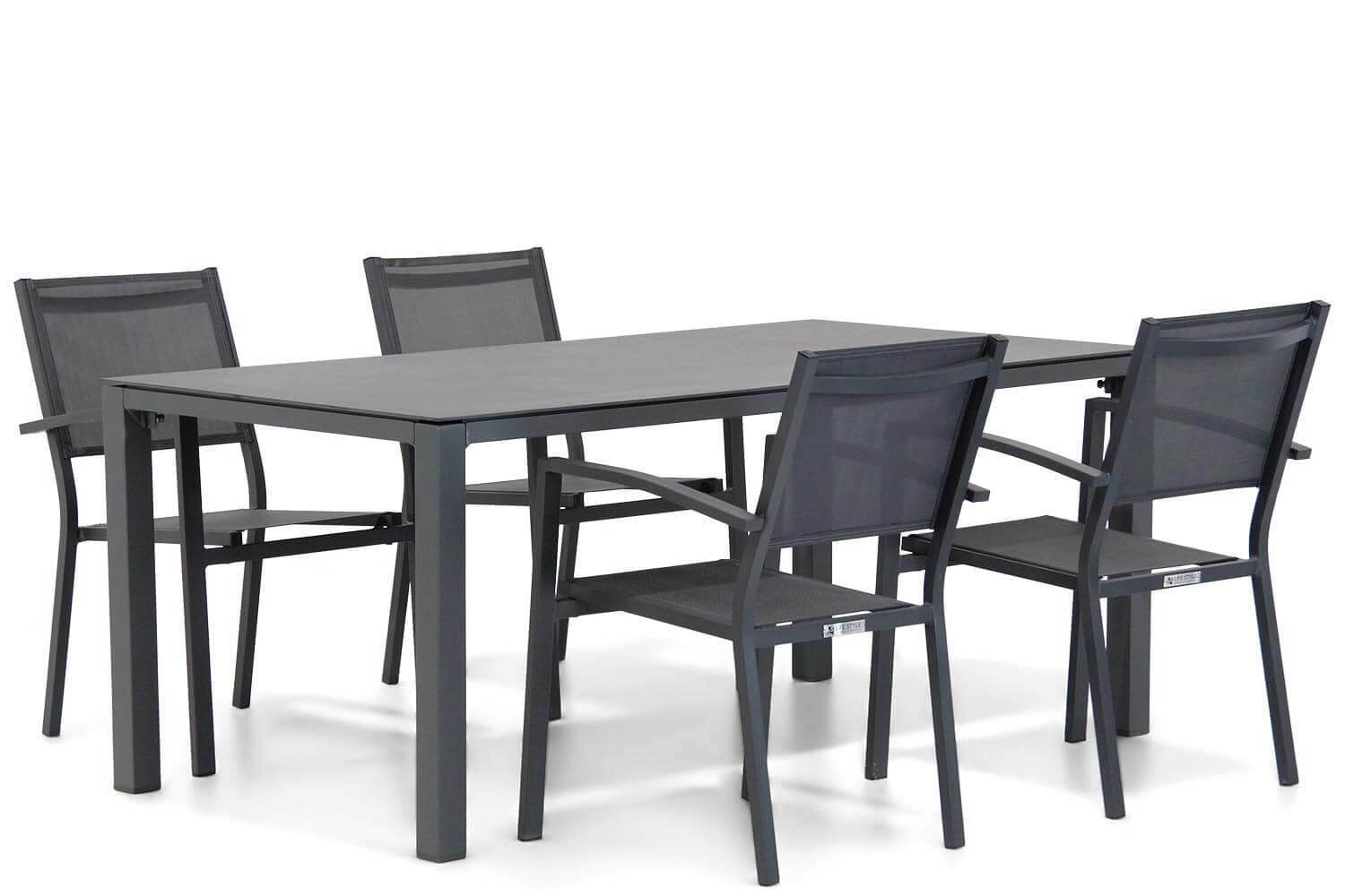 Lifestyle Amarilla/Pallazo 180 cm dining tuinset 5-delig