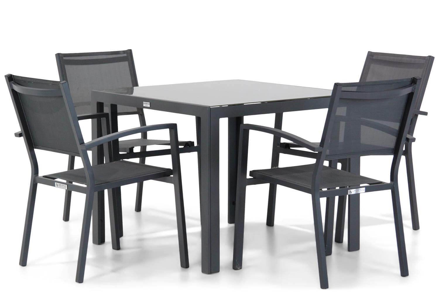 Lifestyle Amarilla/Mondello 90 cm dining tuinset 5-delig