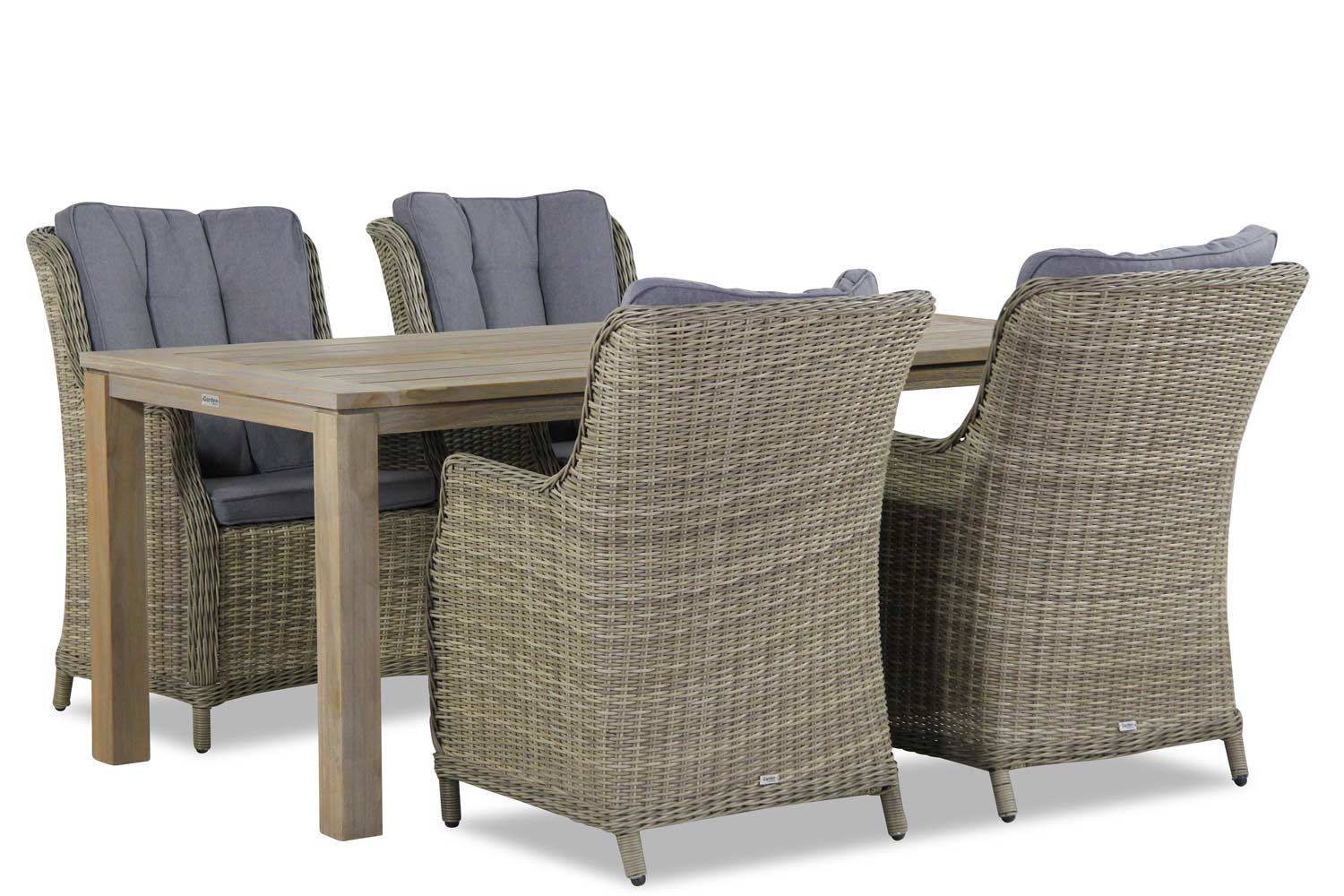 Garden Collections Buckingham/Bristol 180 cm dining tuinset 5-delig