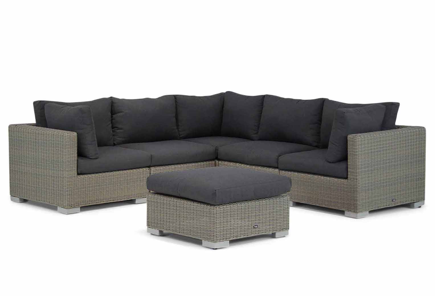 Garden Collections Cuba hoek loungeset 6-delig