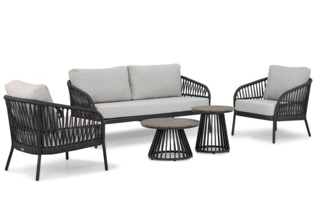 Coco Puerto/Sorrento 45/60 cm stoel-bank loungeset 5-delig