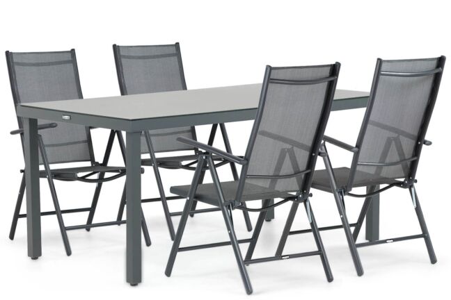 Domani Carino/Porto 160 cm dining tuinset 5-delig