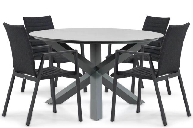 Osmen Joliet/Orino 130 cm dining tuinset 5-delig