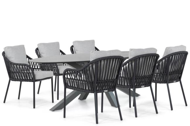 Coco Puerto/Ellisse 240 cm dining tuinset 7-delig