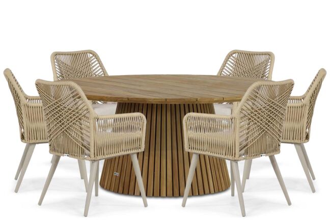 Coco Vedra/Fungo 180 cm dining tuinset 7-delig