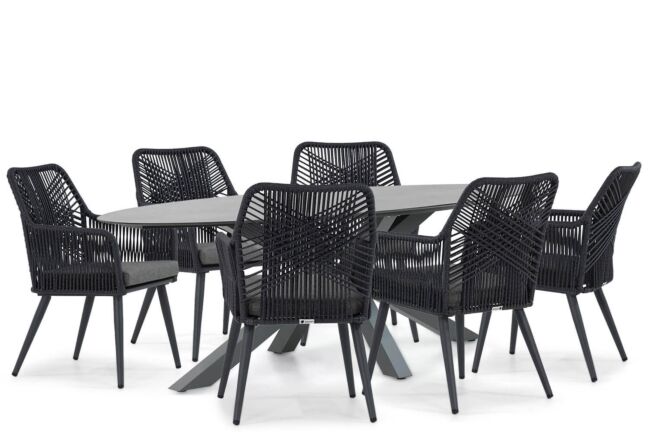 Coco Vedra/Ellisse 240 cm dining tuinset 7-delig