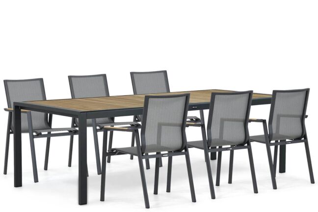 Lifestyle Fiora/Valence 240 cm dining tuinset 5-delig