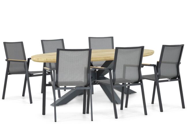 Lifestyle Fiora/Diogo 240 cm dining tuinset 7-delig