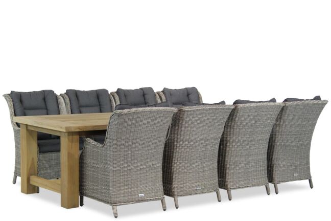 Garden Collections Aberdeen/Fourmile 300 cm dining tuinset 9-delig