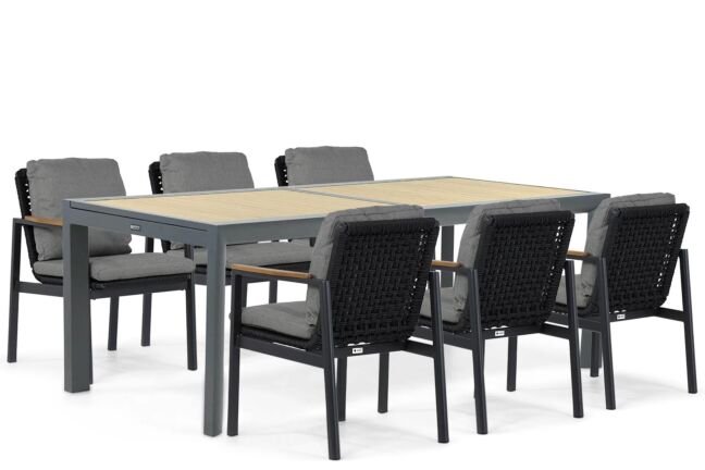 Coco Ralph/Rosarno 214/273 cm dining tuinset 7-delig