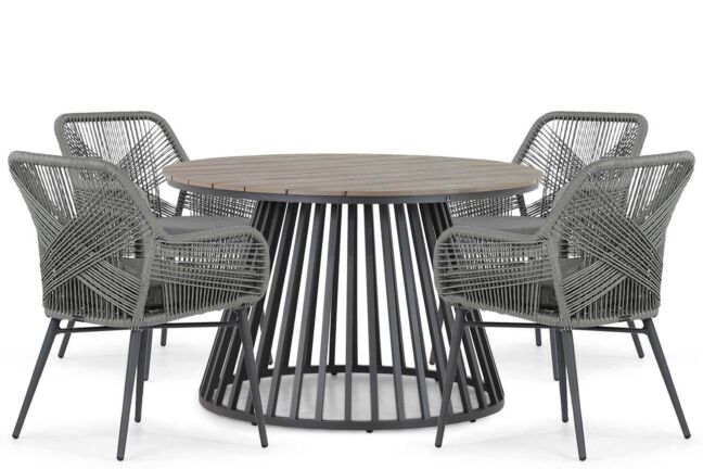 Lifestyle Advance/Sorrento 125 cm dining tuinset 5-delig