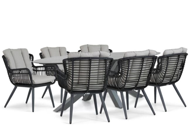 Coco Azzano/Ellisse 240 cm dining tuinset 7-delig