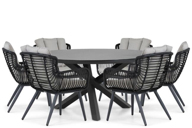 Coco Azzano/Livorno 150 cm dining tuinset 7-delig