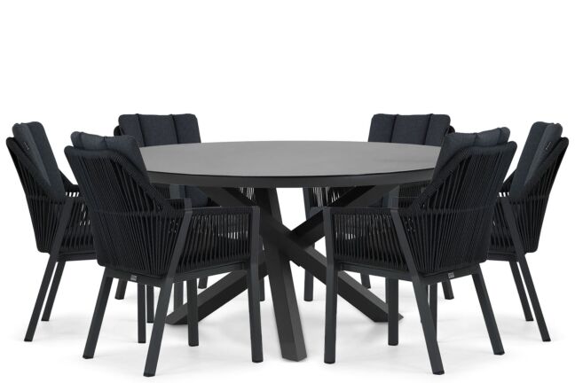 Lifestyle Verona/Livorno 150 cm dining tuinset 7-delig