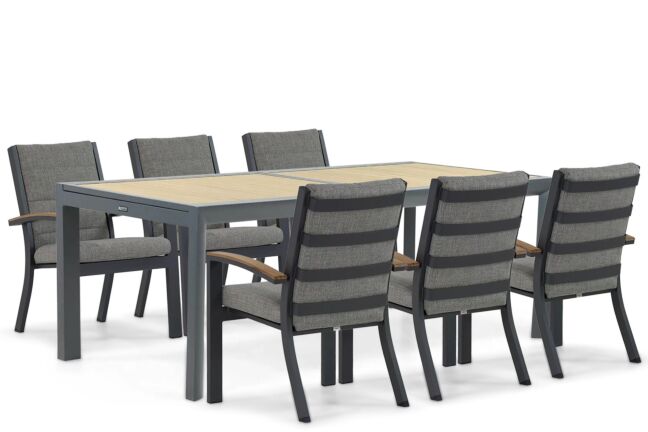 Osmen Midura/Rosarno 214/273 cm dining tuinset 7-delig