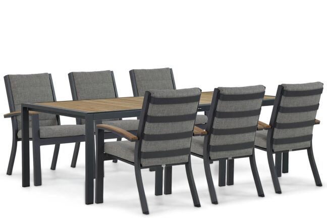 Osmen Midura/Valence 240 cm dining tuinset 7-delig