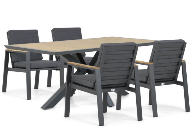 Lifestyle Marietta/Palermo 181 cm dining tuinset 5-delig