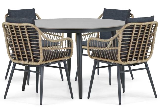 Coco Leonardo/Vienna 120 cm dining tuinset 5-delig