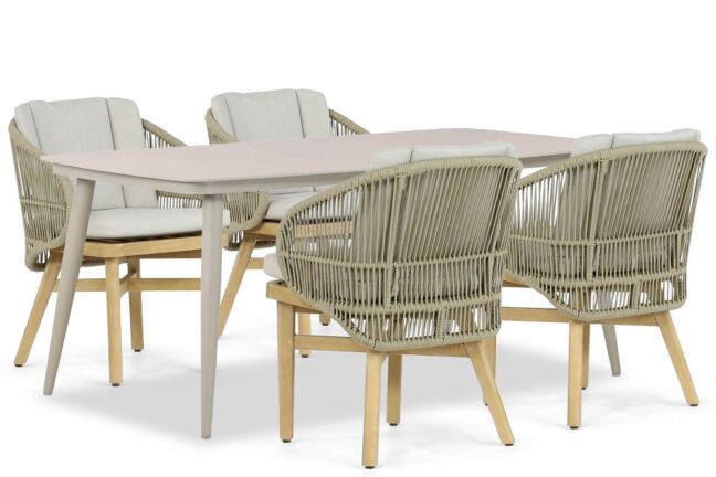 Coco Almeria/Vienna 180 cm dining tuinset 5-delig