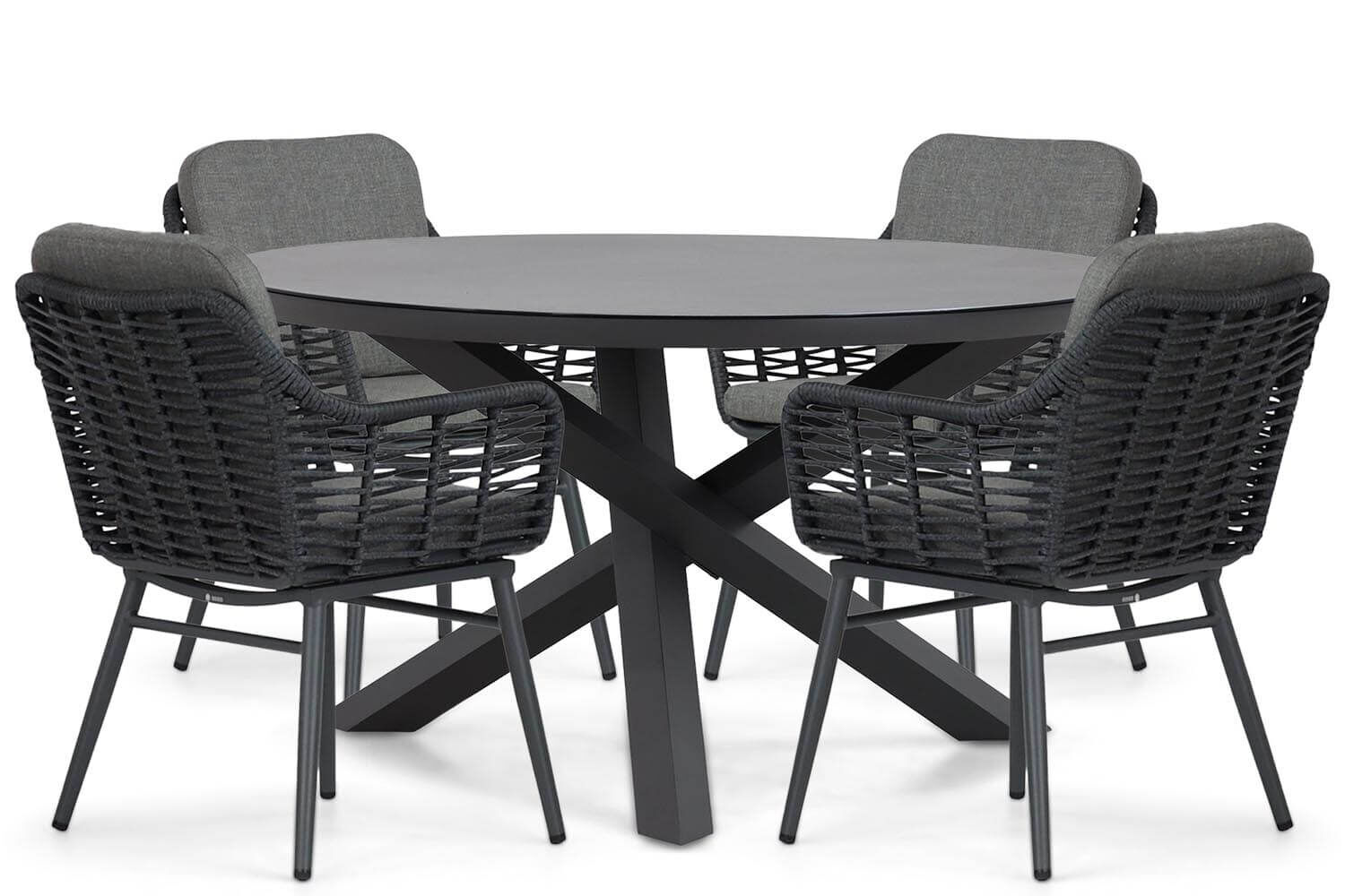 Coco Antoni/Livorno 125 cm dining tuinset 5-delig