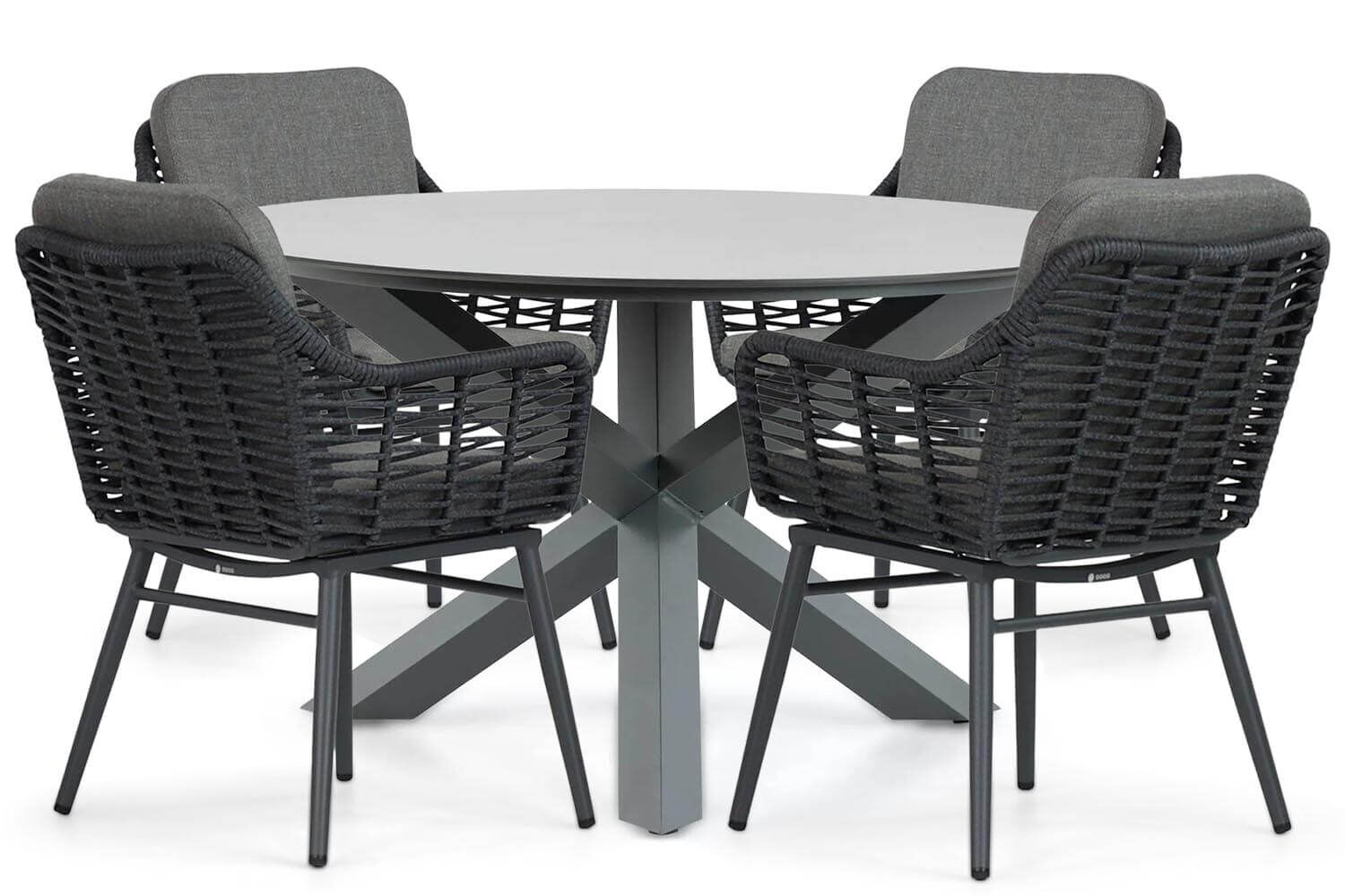 Coco Antoni/Orino 130 cm dining tuinset 5-delig