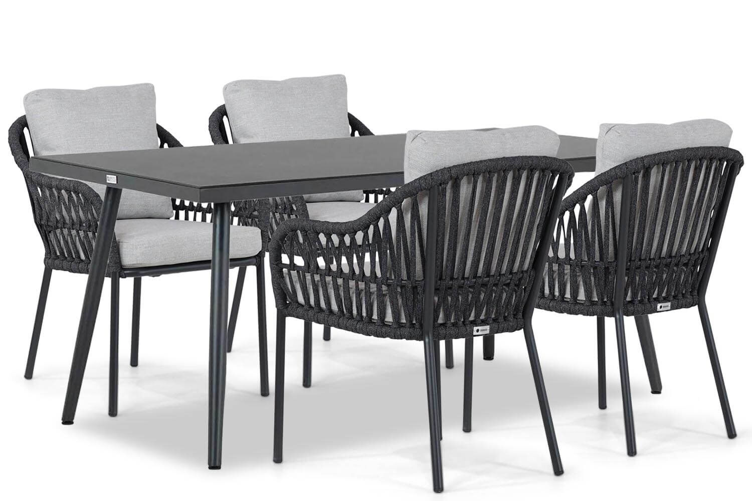 Coco Puerto/Valencia 170 cm dining tuinset 5-delig