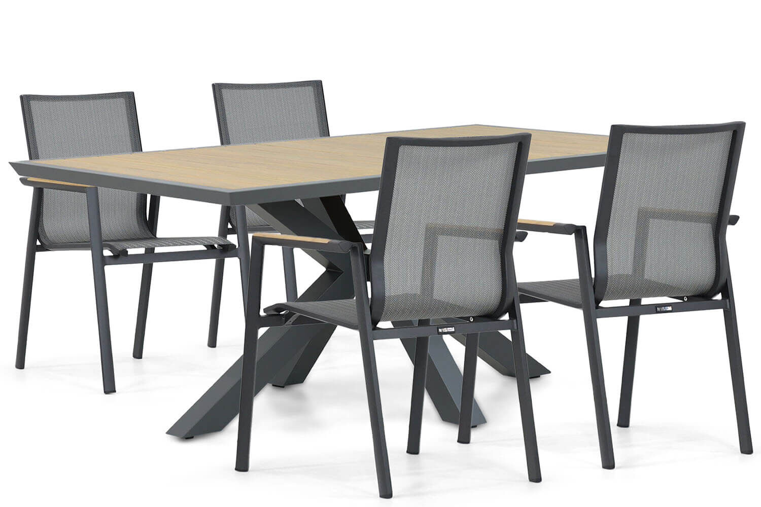 Lifestyle Fiora/Palermo 181 cm dining tuinset 5-delig