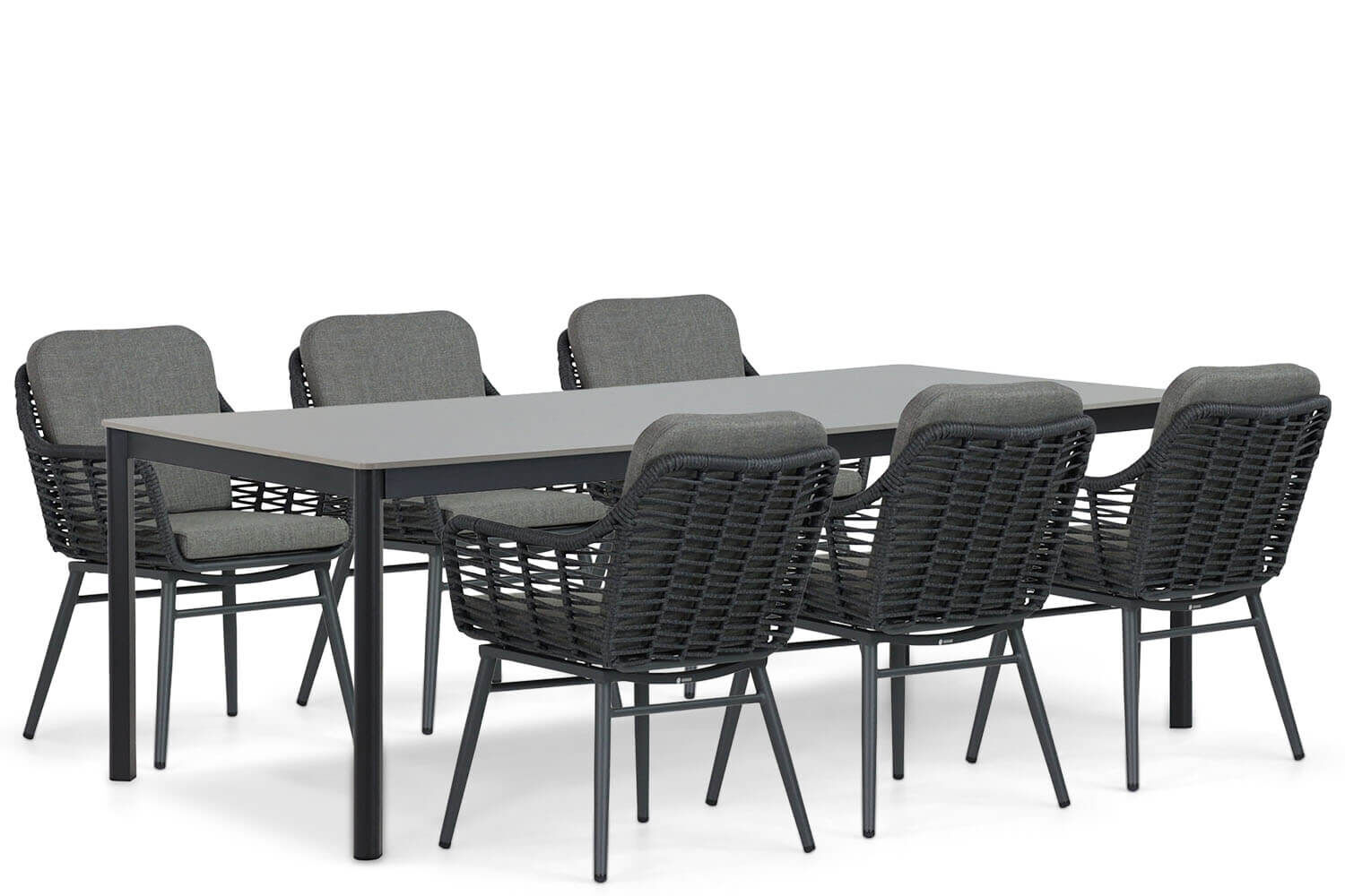 Coco Antoni/Como 220 cm dining tuinset 7-delig