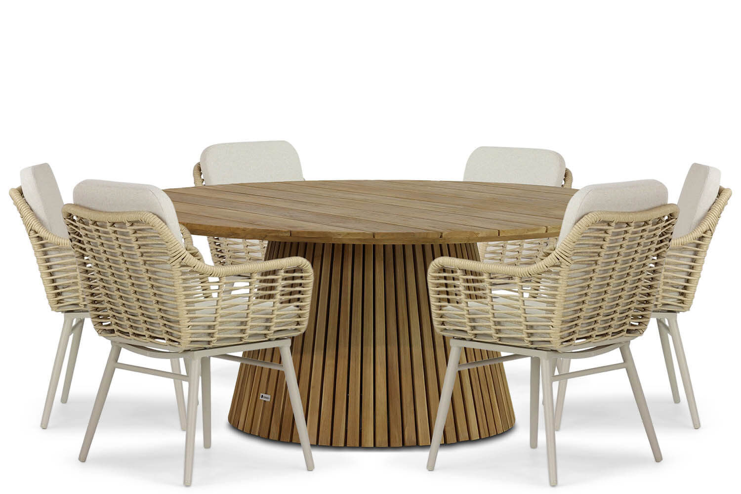 Coco Antoni/Fungo 180 cm dining tuinset 7-delig