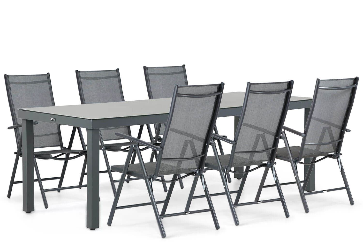 Domani Carino/Porto 220 cm dining tuinset 7-delig