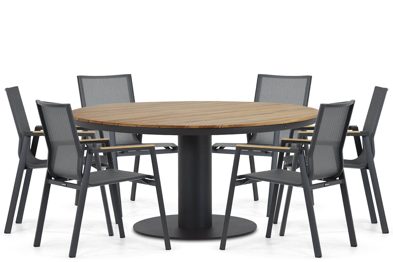 Lifestyle Fiora/Salerno 160 cm dining tuinset 7-delig