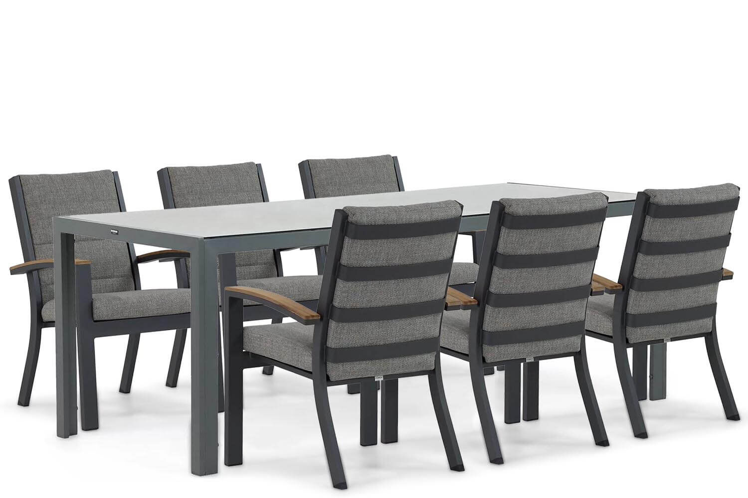 Osmen Midura/Venustas 210 cm dining tuinset 7-delig