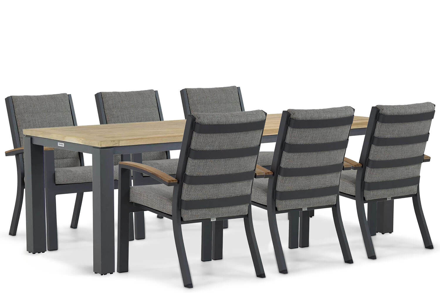 Osmen Midura/Veneto 230 cm dining tuinset 7-delig